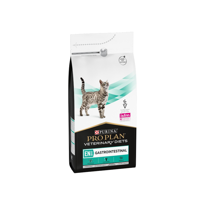 PRO PLAN VETERINARY DIETS GASTROINTESTINAL GATTO (1,5 Kg) – Alimento secco specifico per il supporto digestivo dei gatti