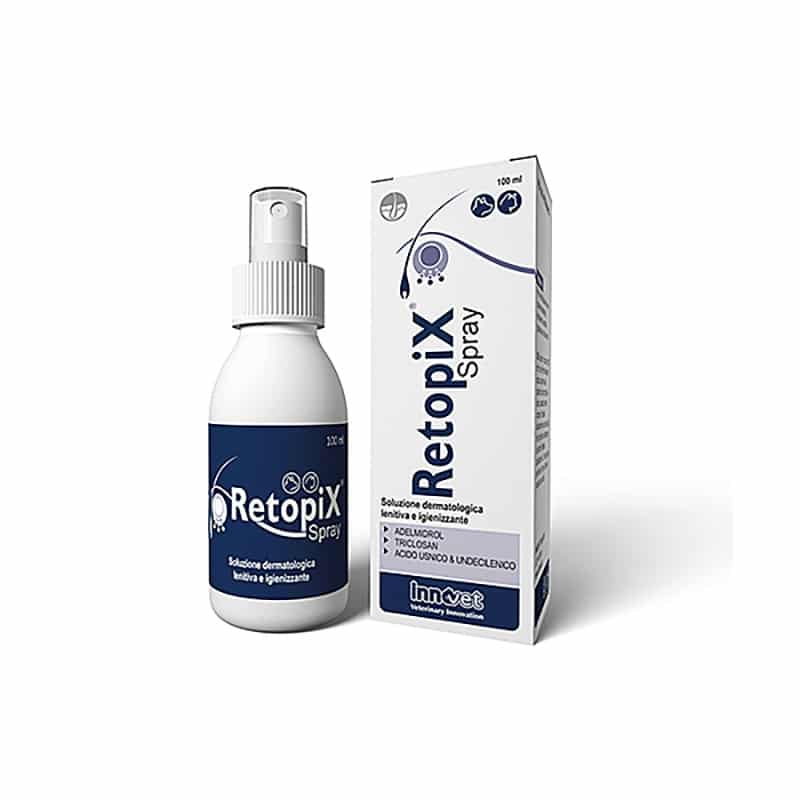 RETOPIX SPRAY (100 ml) – Soluzione dermatologica in spray per cani e gatti