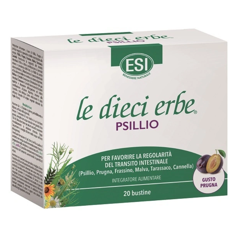 Le Dieci erbe PSILLIO ESI Integratori