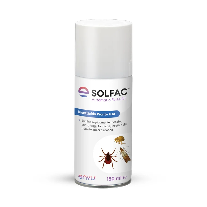 SOLFAC (150 ml) – Insetticida acaricida spray per una disinfestazione rapida