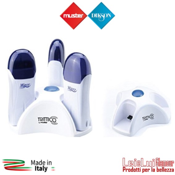 TRITTICO BASE PER TRE MANIPOLI SCALDACERA – MUSTER & DIKSON – Art.30007