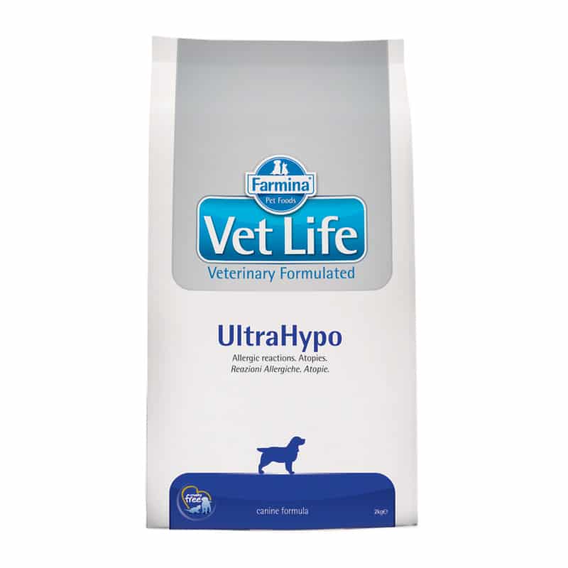 VET LIFE ULTRA HYPO CANE (12 Kg) – Crocchette per cani con intolleranze alimentari