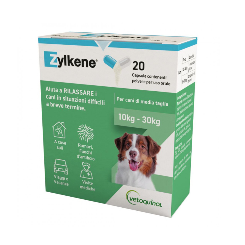 ZYLKENE 225 MG (20 cps) – Mangime complementare per il benessere emotivo di cani e gatti