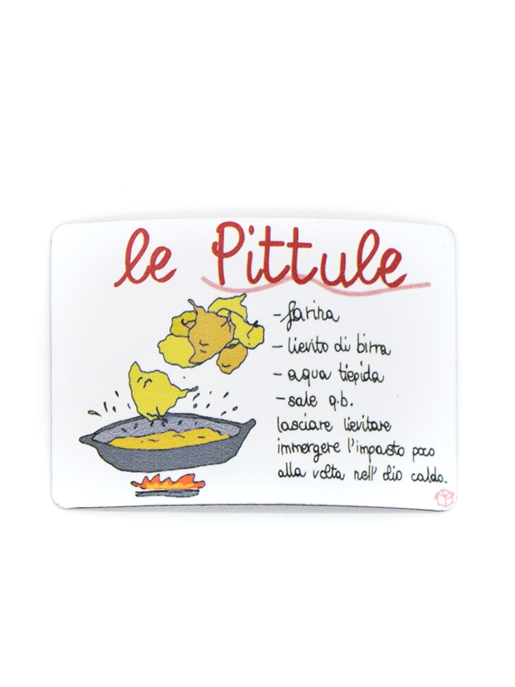 Calamita Puglia frigo Pittule