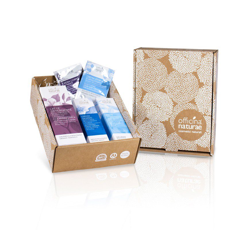 GIFT BOX DAILY ROUTINE: Siero rinnovante multiattivo, Crema giorno tonificante, Latte detergente pelli delicate *