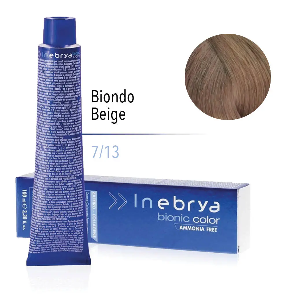 Inebrya Bionic – 7/13 Biondo Beige – 100 ml